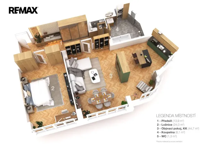 Prodej bytu 2+kk, Praha - Nové Město, Opatovická, 92 m2