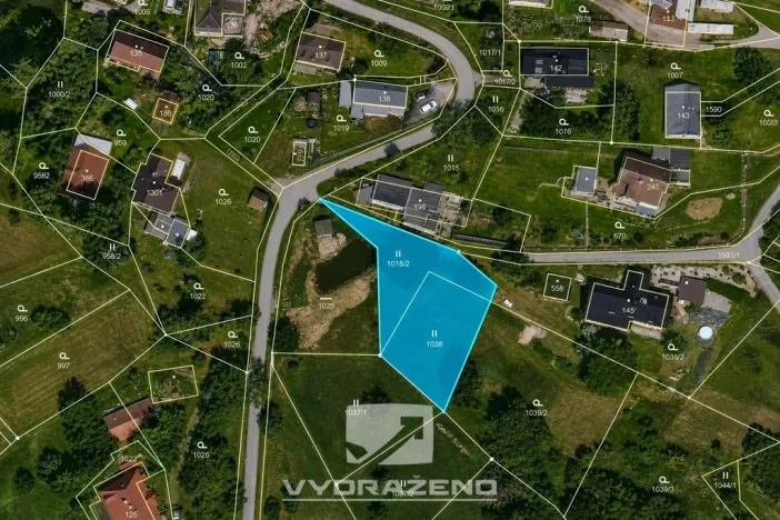 Prodej zahrady, Malá Skála, 1009 m2