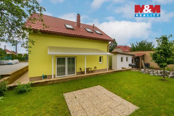 Pronájem rodinného domu, Tetín, 82 m2