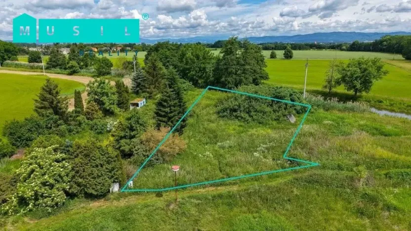 Prodej zahrady, Štěpánov, U splavu, 1087 m2