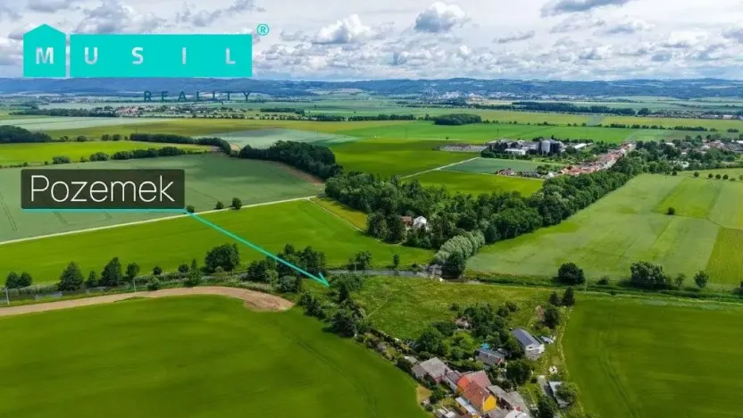 Prodej zahrady, Štěpánov, U splavu, 1087 m2