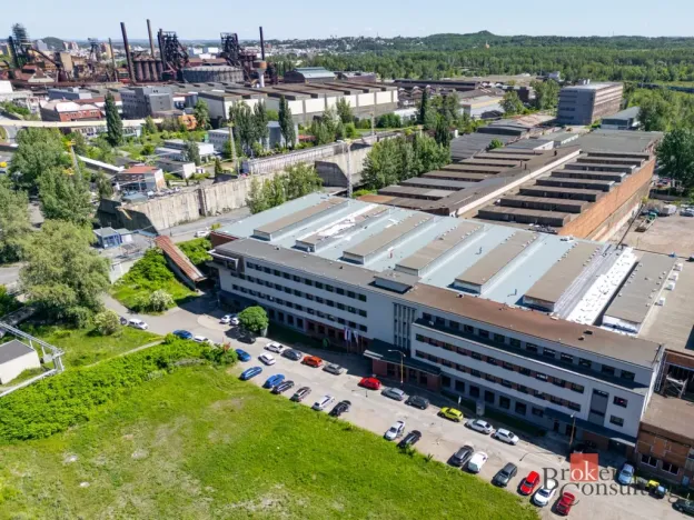 Pronájem kanceláře, Ostrava - Vítkovice, Halasova, 1096 m2