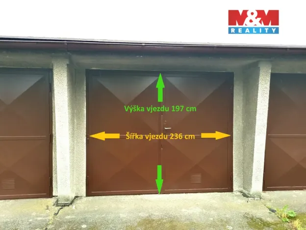 Pronájem garáže, Hradec Králové, Ječná, 15 m2