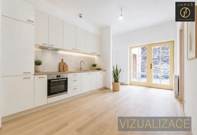 Prodej bytu 2+kk, Jáchymov, náměstí Republiky, 51 m2