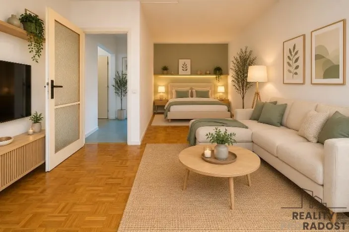 Prodej bytu 2+1, Hodonín, Družstevní čtvrť, 55 m2