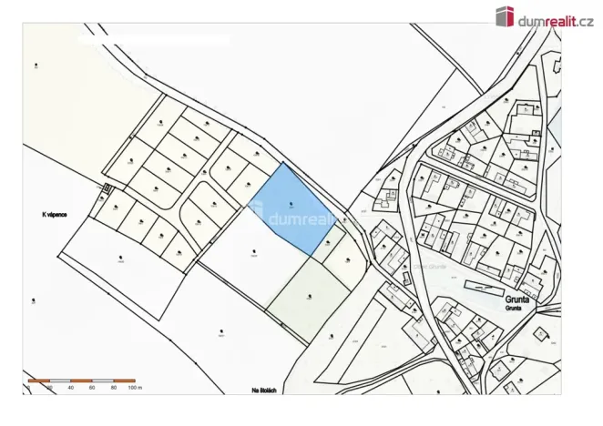 Prodej pozemku pro bydlení, Grunta, 4930 m2