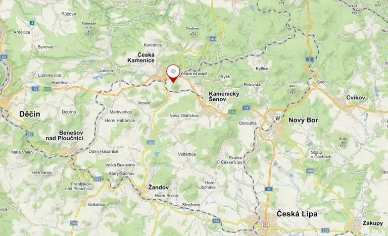Prodej pole, Česká Kamenice - Horní Kamenice, 5161 m2