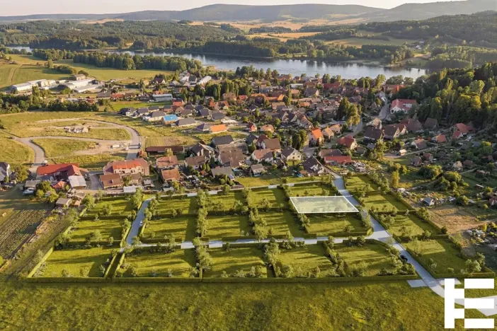 Prodej pozemku pro bydlení, Horní Planá, 805 m2