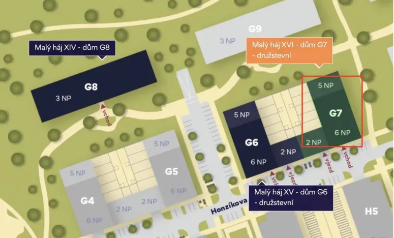Prodej bytu 1+kk, Praha - Dolní Měcholupy, Honzíkova, 40 m2