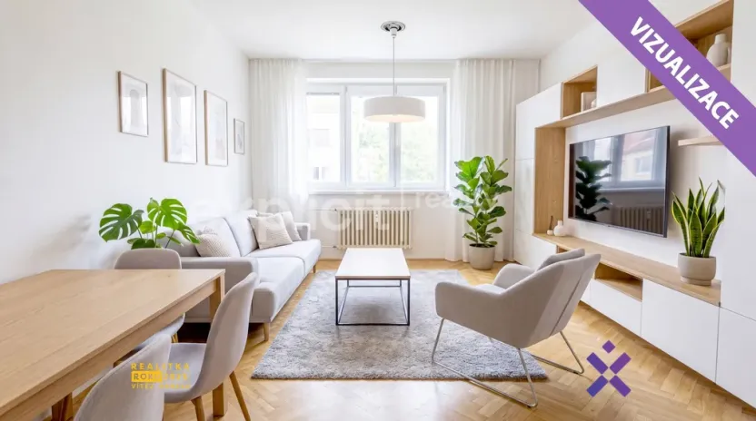 Prodej bytu 2+1, Zlín, Mokrá I, 61 m2