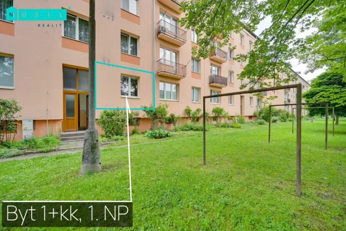 Pronájem bytu 1+kk, Olomouc - Nová Ulice, tř. Míru, 24 m2