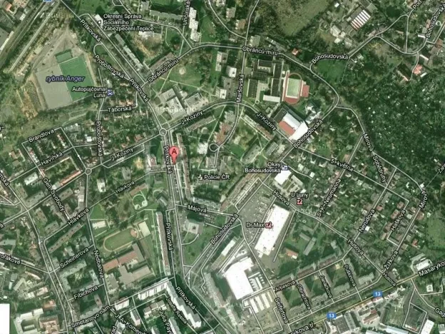 Pronájem bytu 4+1, Teplice - Trnovany, Přítkovská, 70 m2