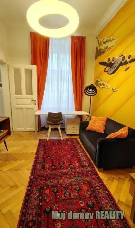 Pronájem bytu 1+kk, Praha - Nové Město, Hálkova, 31 m2