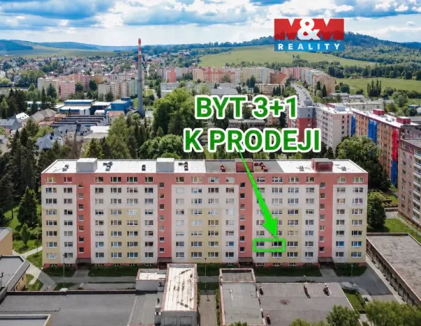 Prodej bytu 3+1, Bruntál, Jaselská, 75 m2