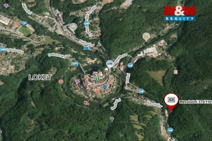 Prodej rodinného domu, Loket, Revoluční, 746 m2