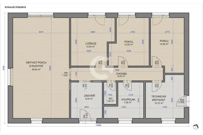 Prodej rodinného domu, Kurovice, 113 m2