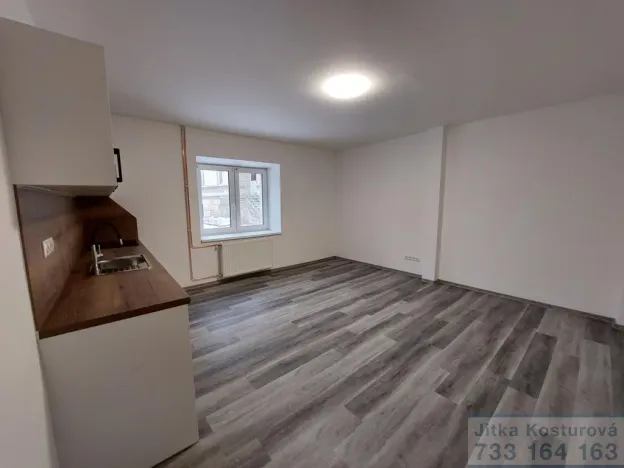 Pronájem bytu 1+kk, Krnov - Pod Cvilínem, Textilní, 34 m2