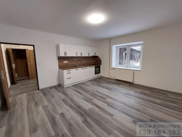 Pronájem bytu 1+kk, Krnov - Pod Cvilínem, Textilní, 34 m2