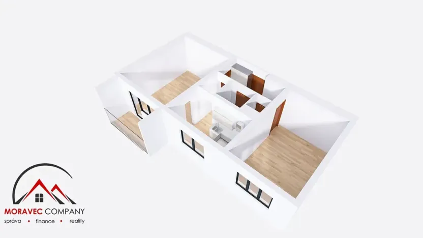 Prodej bytu 2+1, Ostrava, Resslova, 54 m2