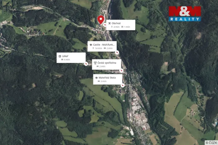 Pronájem bytu 1+1, Svoboda nad Úpou, Rýchorské sídliště, 32 m2