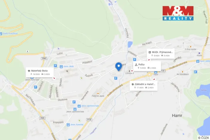 Prodej bytu 3+1, Litvínov - Janov, Hamerská, 75 m2