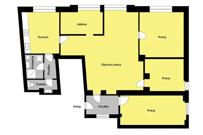 Pronájem bytu 5+1, Pečky, Tř. 5. května, 130 m2