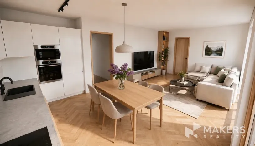 Prodej bytu 2+kk, Praha - Vysočany, Smržových, 54 m2