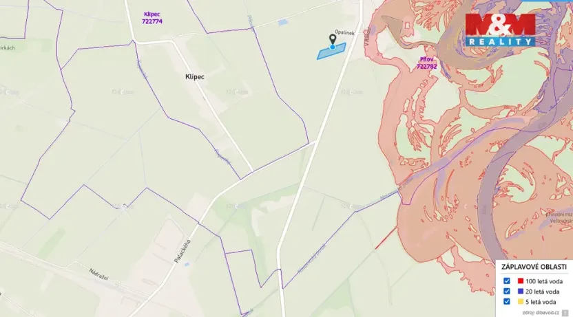 Prodej pozemku pro bydlení, Pňov-Předhradí - Pňov, 9647 m2