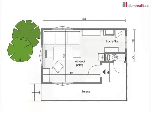 Prodej chaty, Žacléř, Na Pilíři, 21 m2