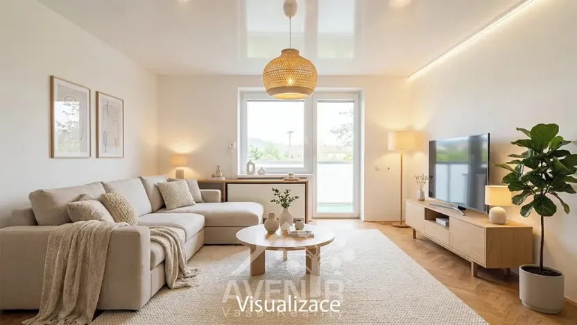 Prodej bytu 3+1, Bojkovice, Fučíkova čtvrť, 68 m2