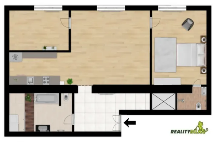 Prodej bytu 3+kk, Praha - Vinohrady, Jičínská, 99 m2