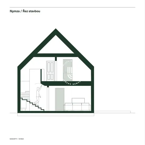 Prodej rodinného domu, Řevnice, 106 m2