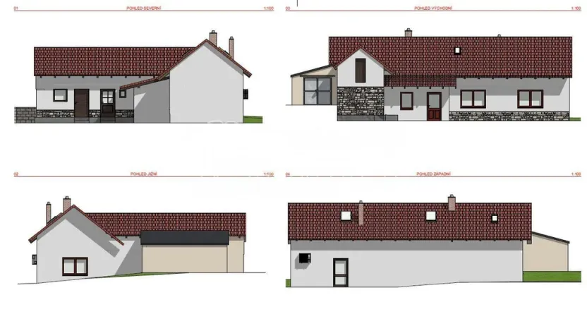Prodej rodinného domu, Hostín, 204 m2