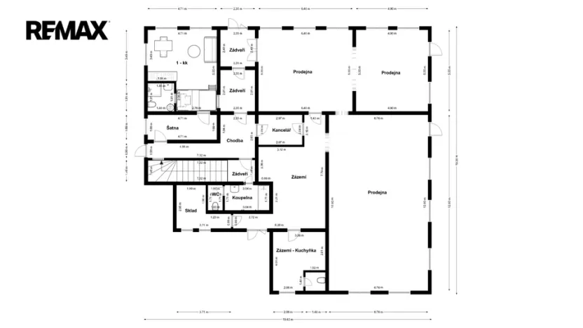 Prodej obchodního prostoru, Doudleby nad Orlicí, Dukelská, 330 m2