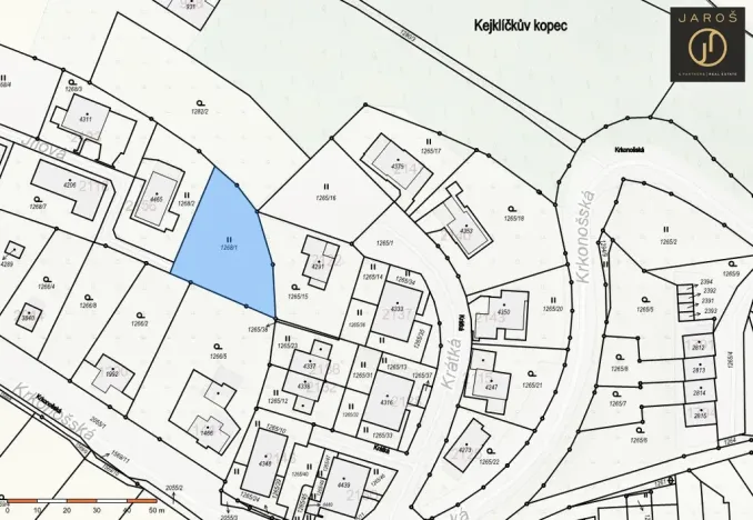 Prodej pozemku pro bydlení, Náchod, Jílová, 1002 m2