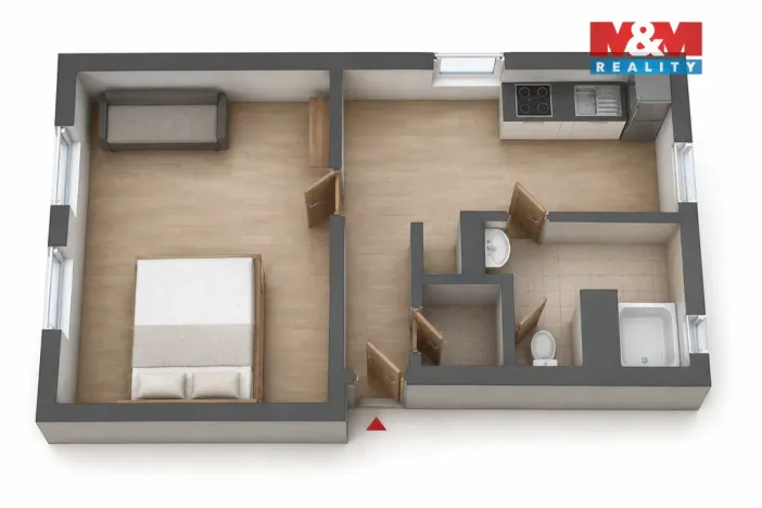 Prodej činžovního domu, Cheb - Podhrad, Zámecká, 400 m2