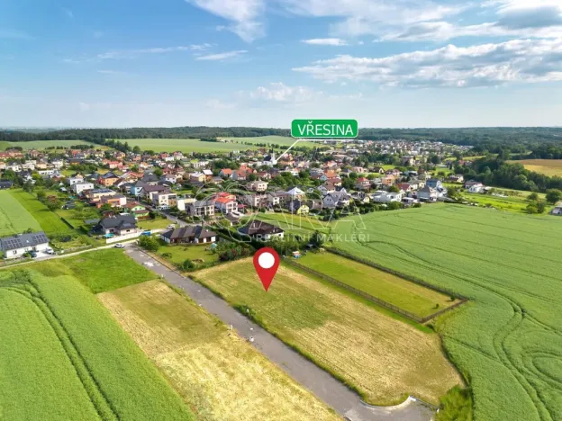 Prodej pozemku pro bydlení, Vřesina, Revoluční, 859 m2