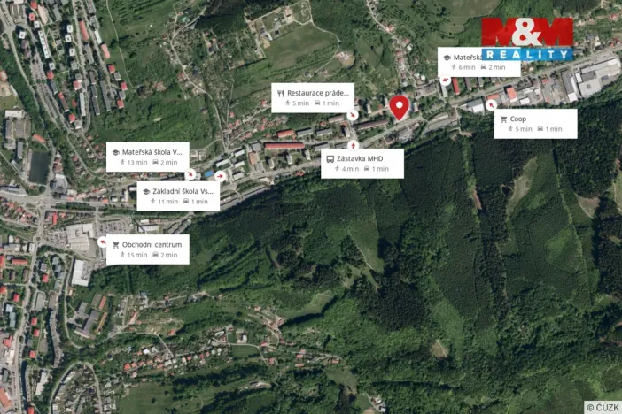 Prodej bytu 3+1, Vsetín, Jasenická, 73 m2
