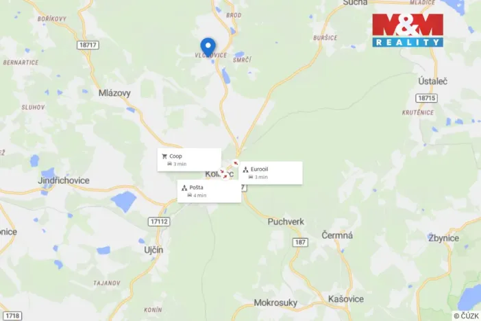 Prodej chaty, Kolinec - Vlčkovice, 41 m2
