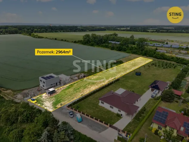 Prodej pozemku pro bydlení, Brodek u Přerova, 2964 m2
