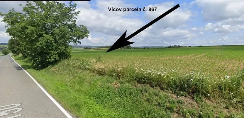 Prodej podílu pole, Vícov, 4344 m2