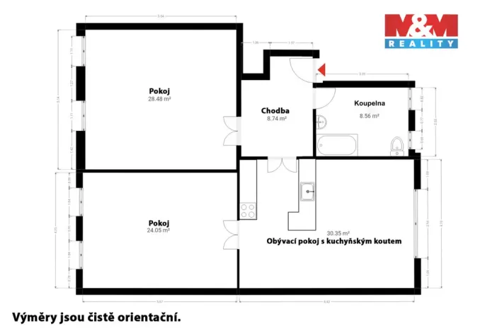 Prodej bytu 3+kk, Klatovy - Klatovy IV, Vídeňská, 109 m2