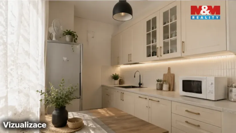 Prodej bytu 3+1, Hustopeče, Masarykovo nám., 62 m2