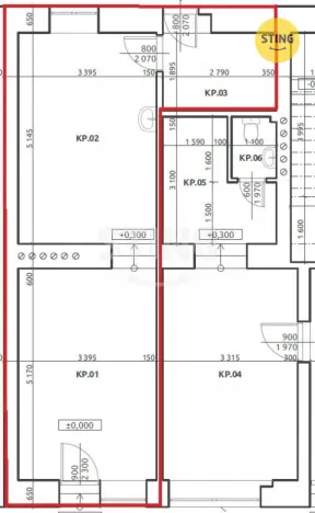 Pronájem obchodního prostoru, Třinec, nám. Míru, 39 m2
