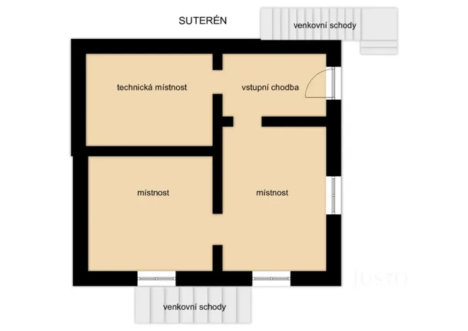 Prodej rodinného domu, Jaroměř - Josefov, Rumunská, 110 m2