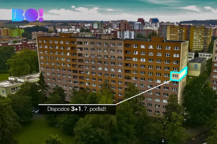 Prodej bytu 3+1, Ostrava, Františka Hajdy, 68 m2