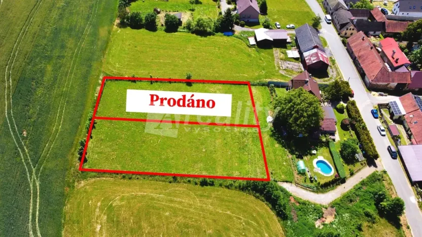 Prodej pozemku pro bydlení, Okrouhlice - Chlístov, 1405 m2