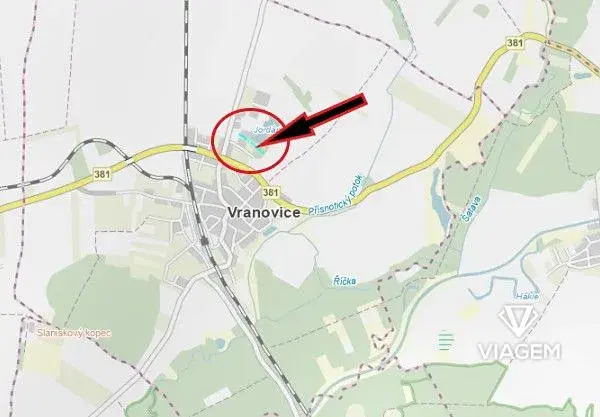 Prodej zahrady, Vranovice, 2221 m2