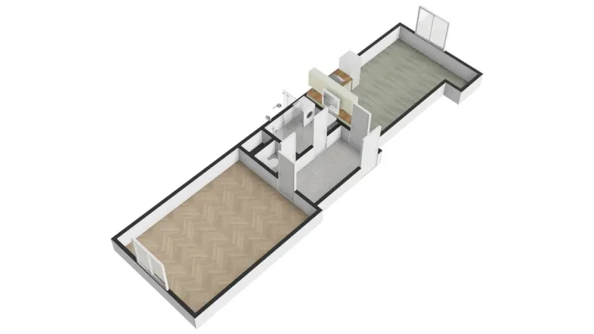 Pronájem bytu 2+kk, Praha - Vysočany, Čerpadlová, 50 m2