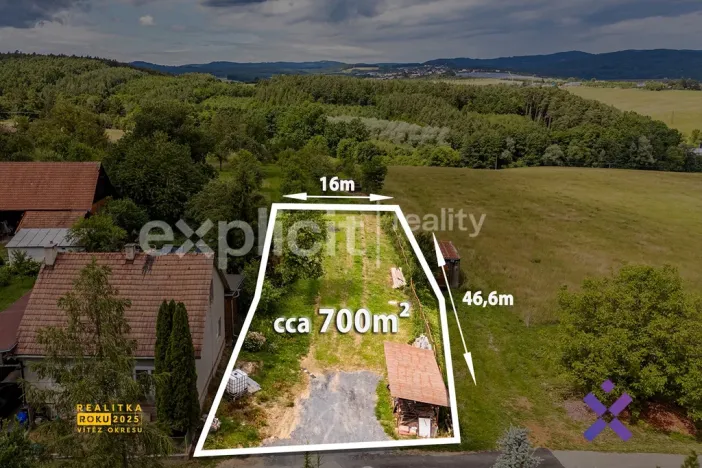 Prodej pozemku pro bydlení, Veselá, 700 m2